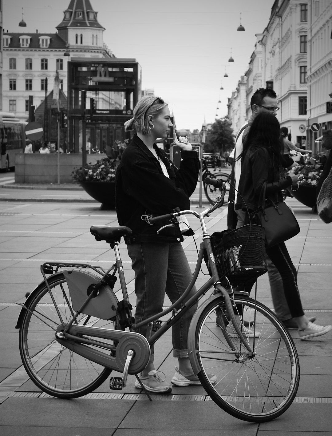 Portrait of a Danish female documentary photographer