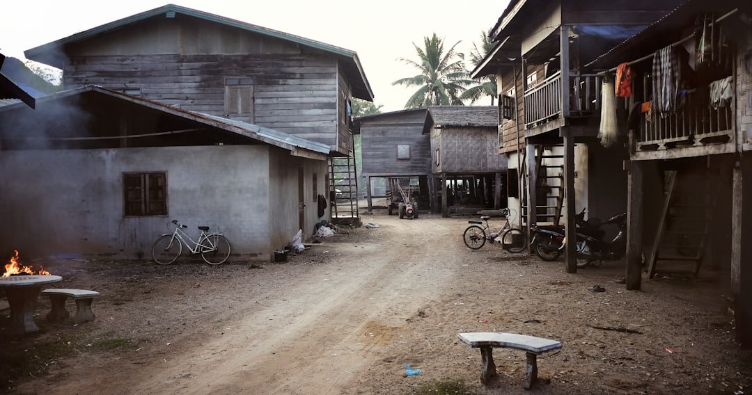 single photo transforming village